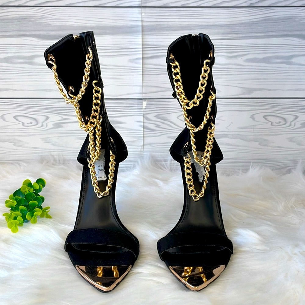 AZALEA WANG SHOW YOU THE WORLD STILETTO BOOTIE IN BLACK - Picture 6 of 13